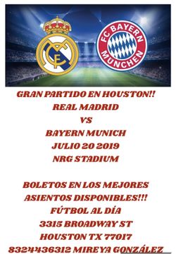 BOLETOS REAL MADRID VS BAYERN MÚNICH