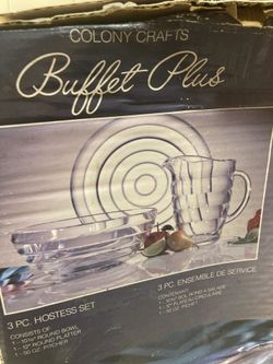 Colony Crafts Buffet Plus 3 Piece Hostess Set