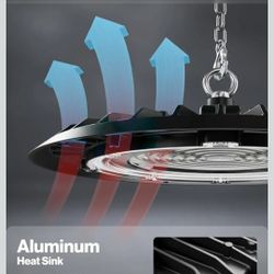 Set Of Two Sunco UFO LED High Bay Light, 150W, 