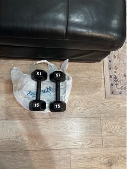 Dumbbells 2x15. 80 cent