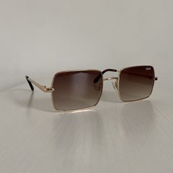 Quay Women's TTYL Sunglasses Gold/Brown