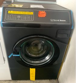 Speed Queen Front Load Washer – Black