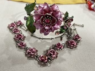Pink Roses Jewelry 