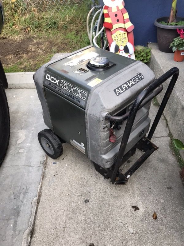 Alphagen dcx3000 generator in excellent condition very quiet