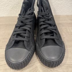 PF Flyers Sandlot 9.5 Men Black Hi Top 