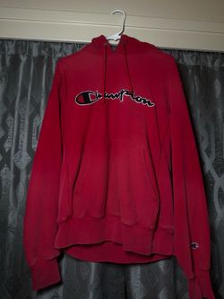 Red champion pull over