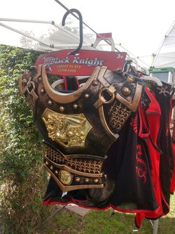 Ninja vests and knight vest with dragon designs