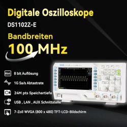 Brand New In Box – Rigol DS1102Z-E 100 MHz Digital Oscilloscope