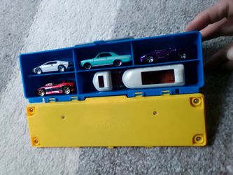 Hot Wheels salt flat racer case &