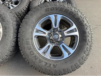 2019 Toyota Tacoma OEM 17” Rims Wheels and NEW Tires 4Runner FJ Cruiser Tundra Sequoia Lexus GX460 GX470
