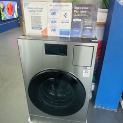 Samsung Bespoke 5.3Cu 2In1 Washer And Dryer 120V Non-Gas
