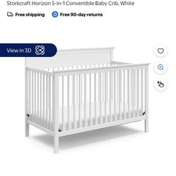 Baby Crib 5 in 1