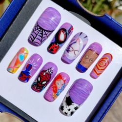 Spider-Man Nails