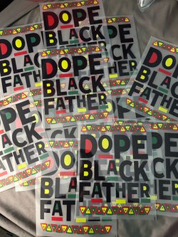 DPE BLK FATHER SHIRT TRANSFER SHEETS- 11 available