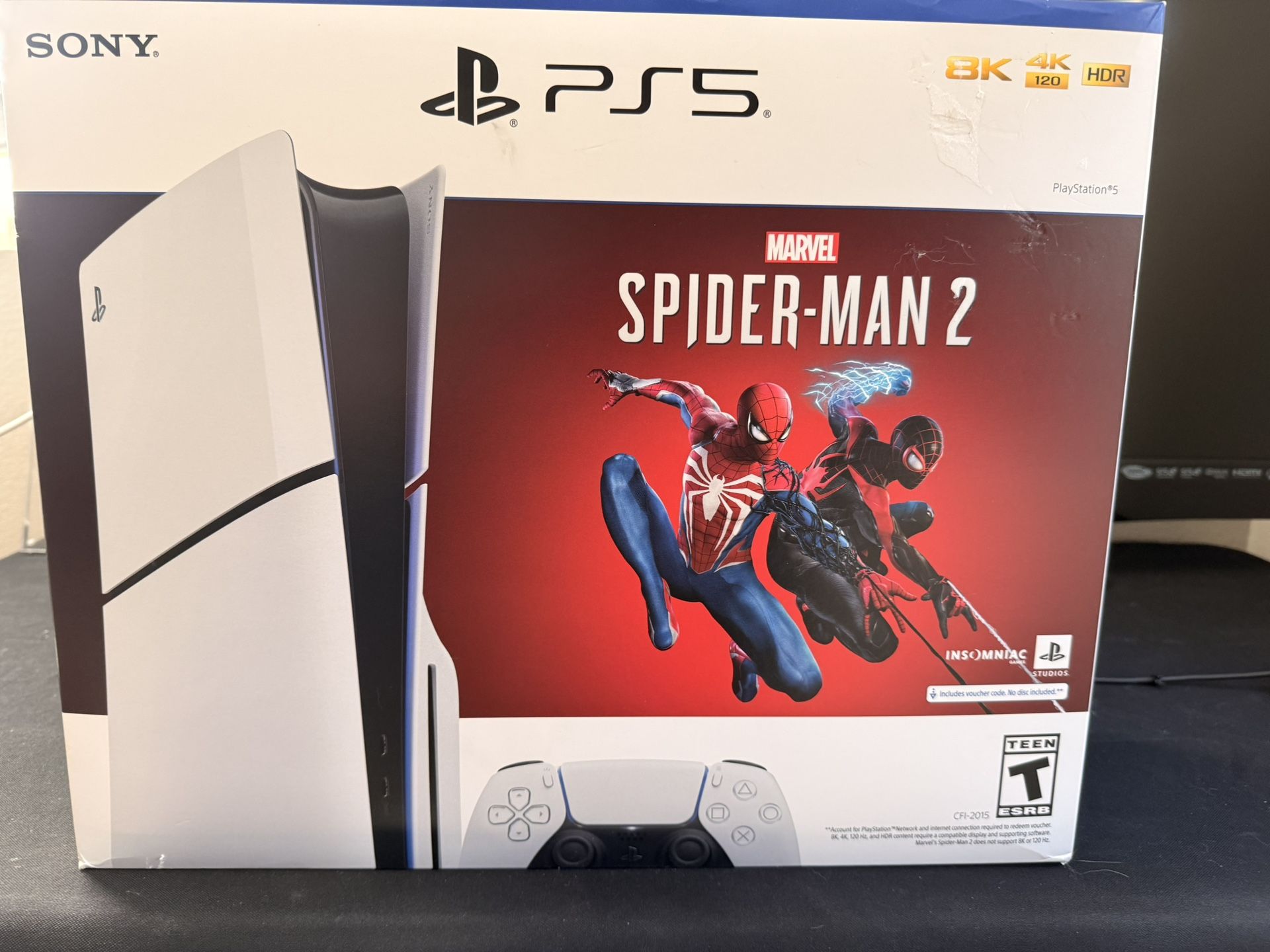 PS5 Never Opened Spiderman 2 Bundle