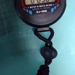 Xj-013 Water Resistant Plastic Stopwatch Easy Stopwatch Xinjie