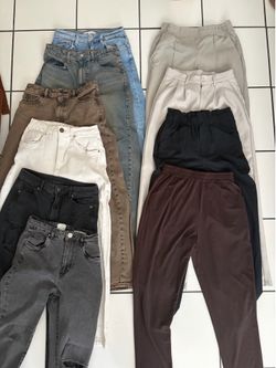 jeans + work pants