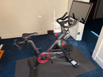 Peloton Bike plus Shoes, Weights, Mat & Accessories $399