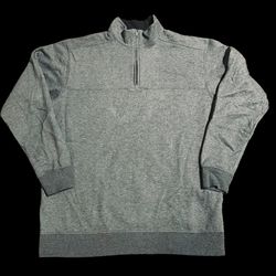 Columbia  Fleece  1/4 Quarter Zip Pullover Sweatshirt XL GREY