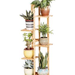 Bamboo Plant Stand 