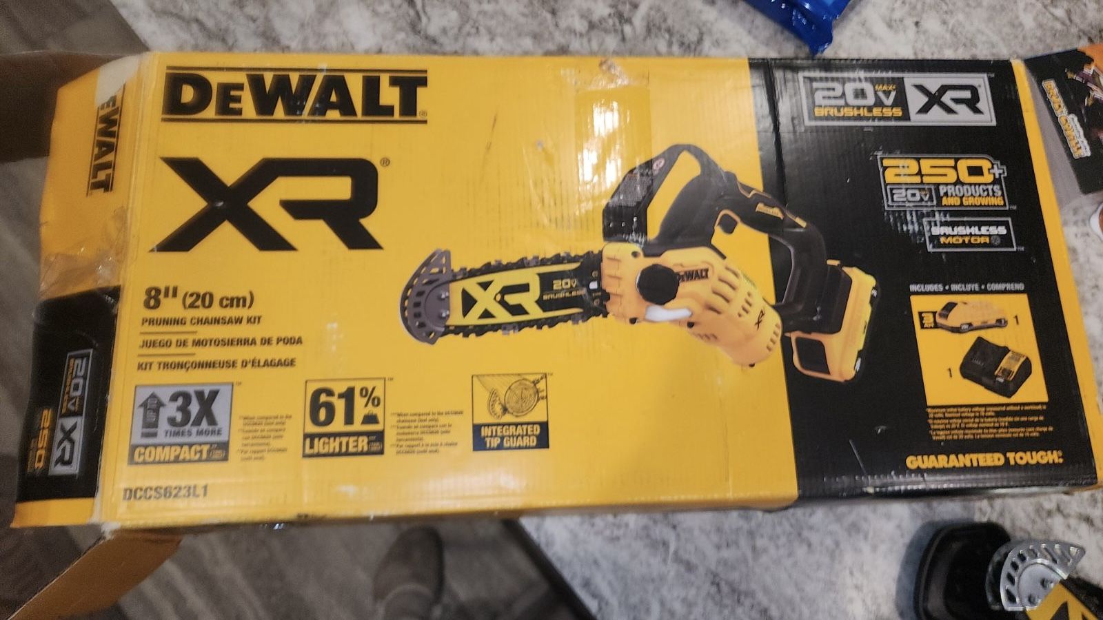 Dewalt 20v Cordless Chainsaw