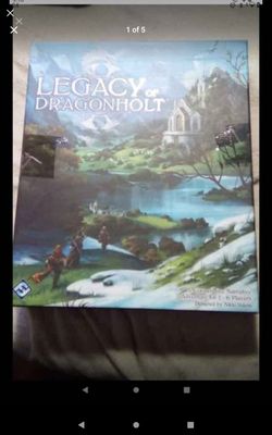 Legacy of Dragon Holt boardgame NEW (North Arlington)(READ BEFORE MESSAGE)