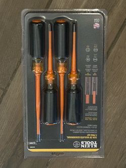 Klein 4 piece insulated screwdriver set