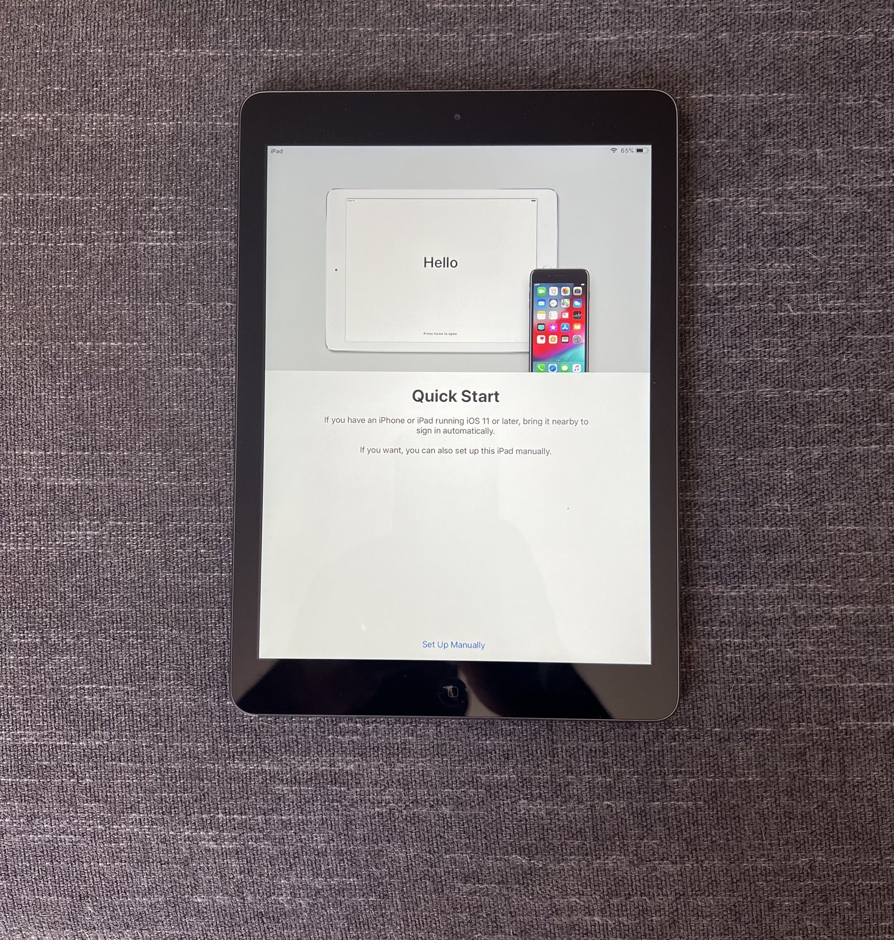 iPad Air Locked