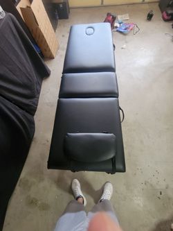 Massage table