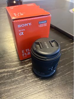 SONY E 11mm  F1.8