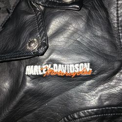 Toddler Harley Davidson Leather Jacket 