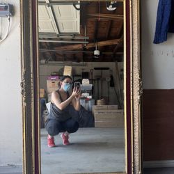 1980’s Vintage & Ornate Floor Mirror
