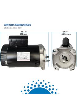 Pump Motor (Replaces Century/AO Smith) – NEW