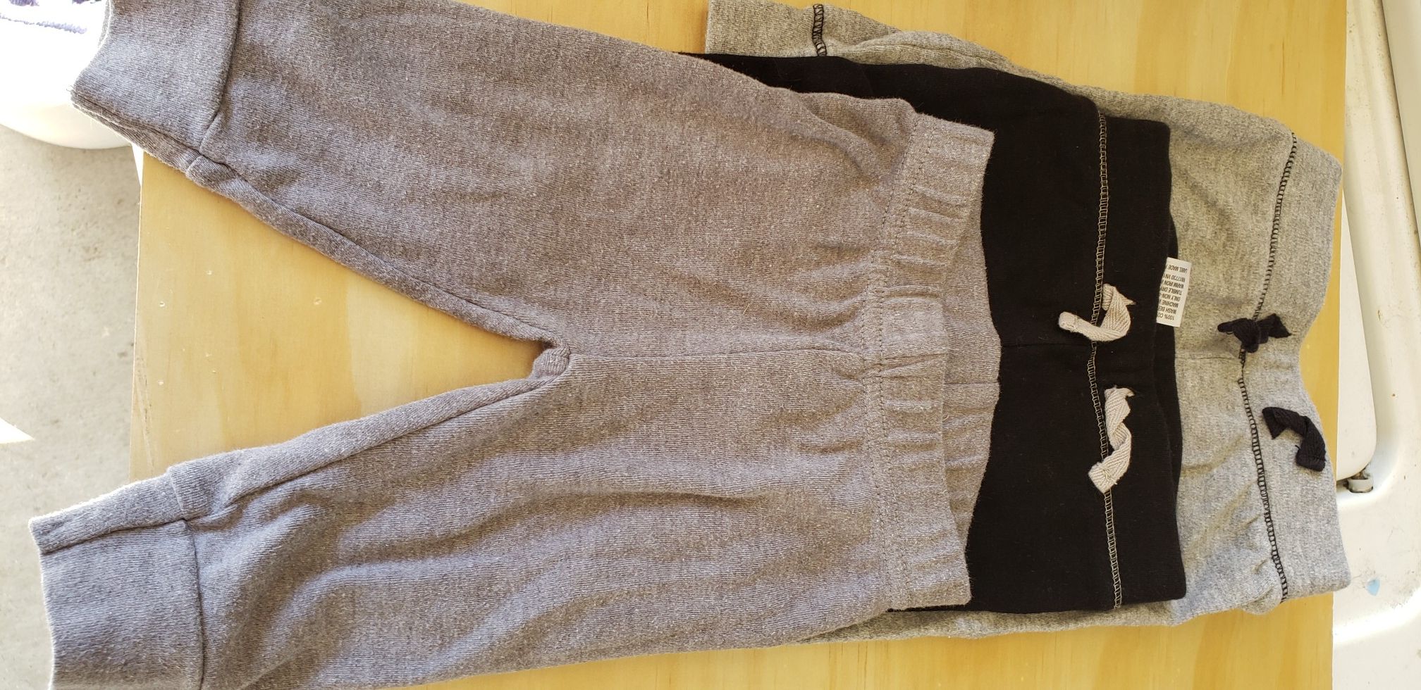 Warm clothes 0 to 3 mo.