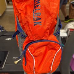 Orange Camelback Hydration Water