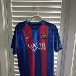 2016-17 Large Barca Messi Jersey