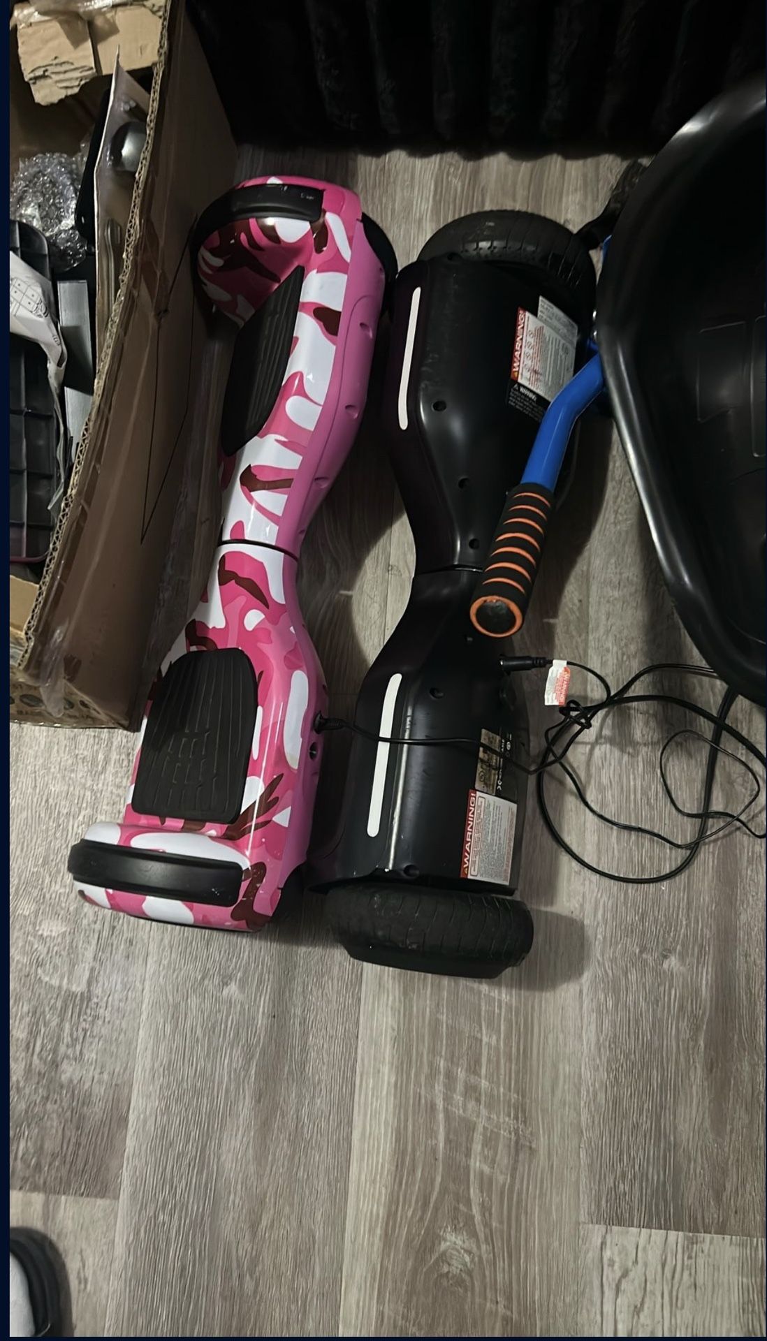 Hoverboard With Seat Attachment