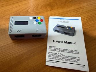 iCode Duo Plus 2-Player Retro Adapter for Atari Controllers