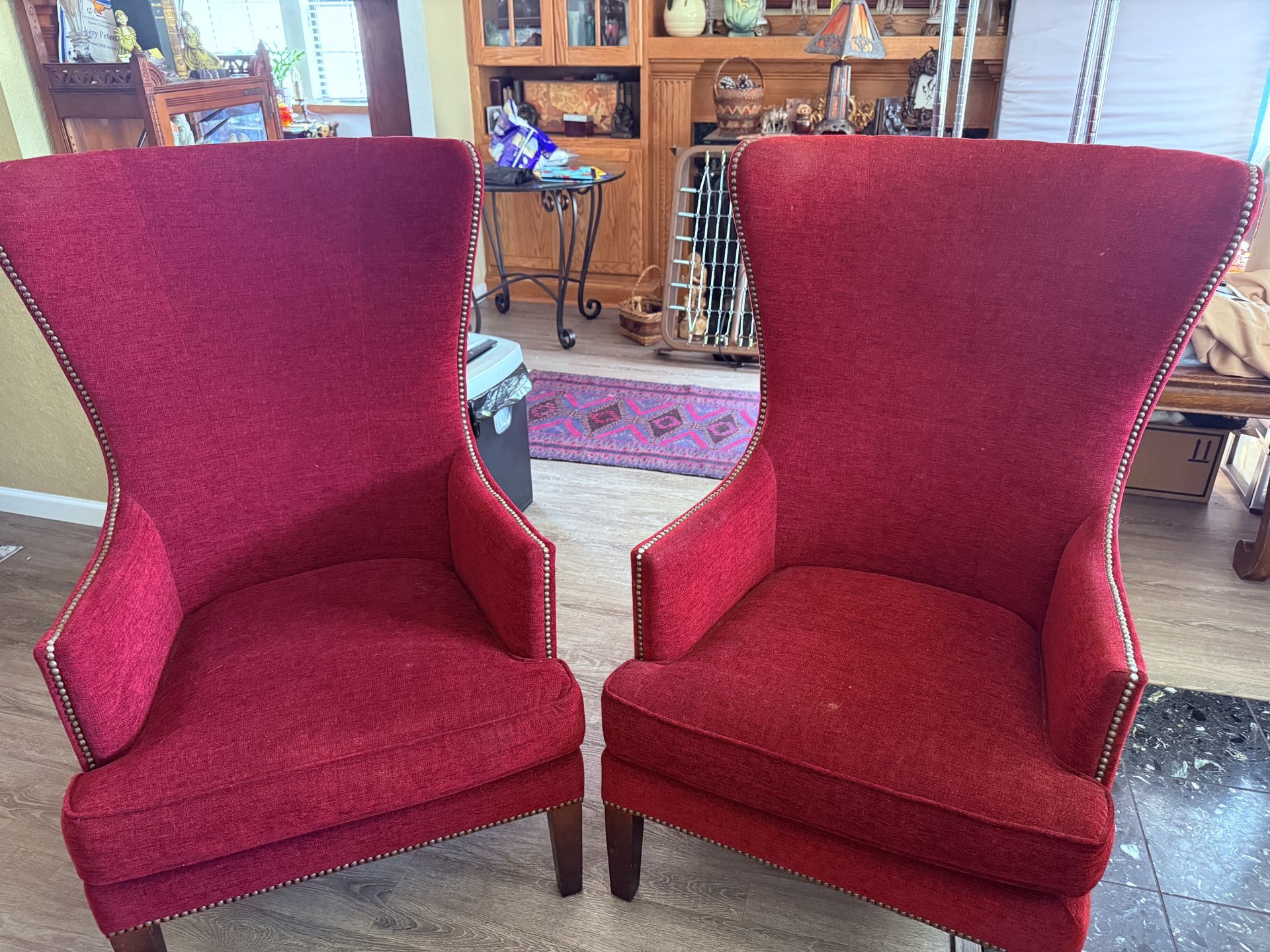 Basset Furniture Wingback Chair Set