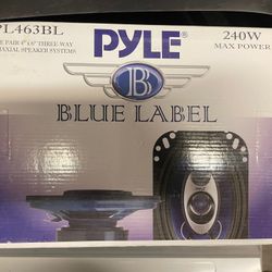 Pyle 4x6 3-way Speakers