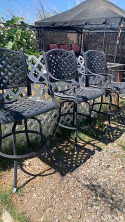 Iron chairs
