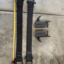 Power Rack Safety Straps And J Hooks