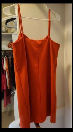 Orange Cami Dress