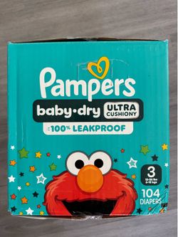 Pampers baby dry diapers size 3