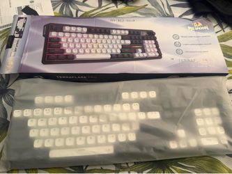 Redragon Terraflare Pro 104 keys gasket mounted gaming mechanical keyboard