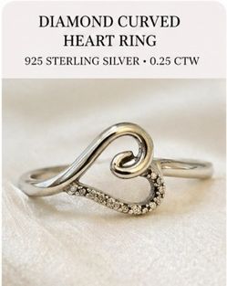 Heart Diamond Ring