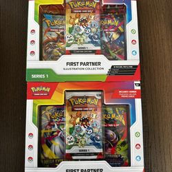 Pokemon TCG First Partner Illustration Collection New Sealed