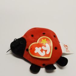TY Beanie Baby Lucky The Ladybug With Errors. Manufactured for McDonald's