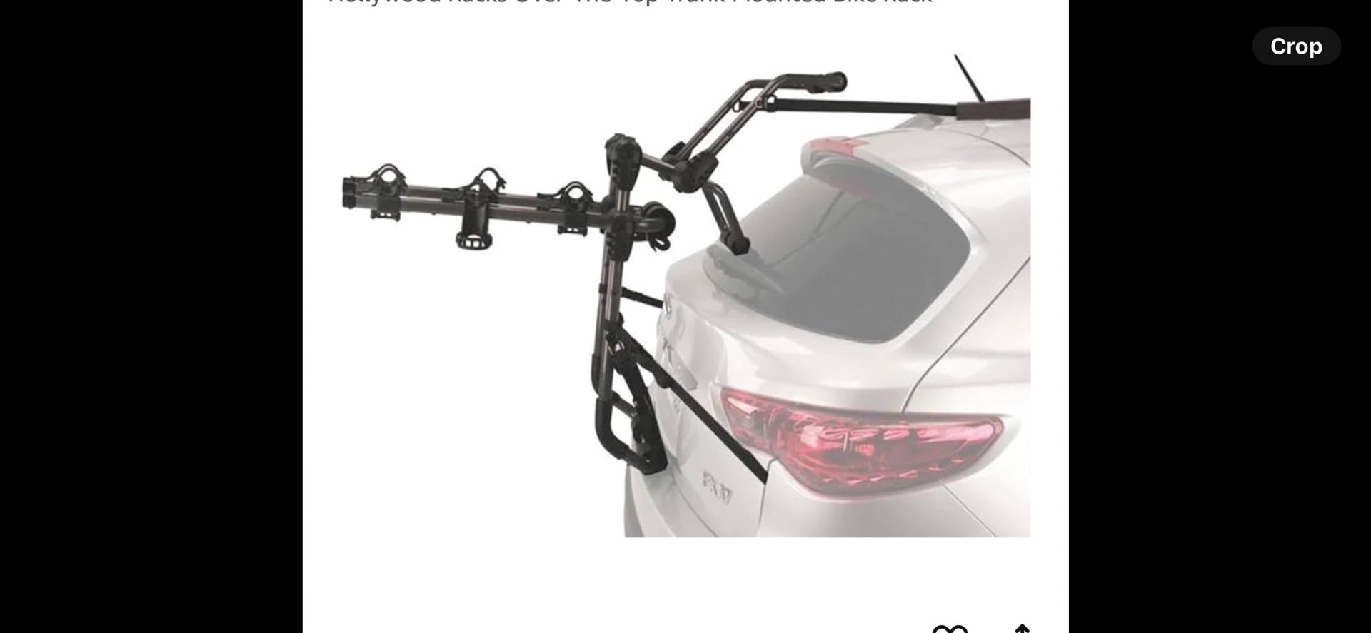 Bike Rack - Over The Top Car Bike Rack for up to 3 bikes