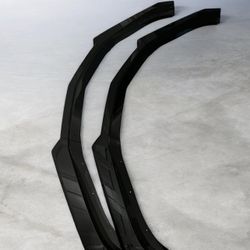 Glossy Black Front Lip Compatible with 2016-2024 Chevy Camaro LT LS RS SS